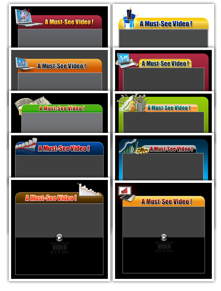 Website templates graphics